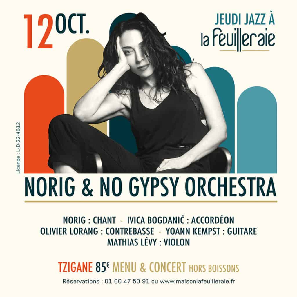 NORIG & NO GYPSY ORCHESTRA (Tzigane)