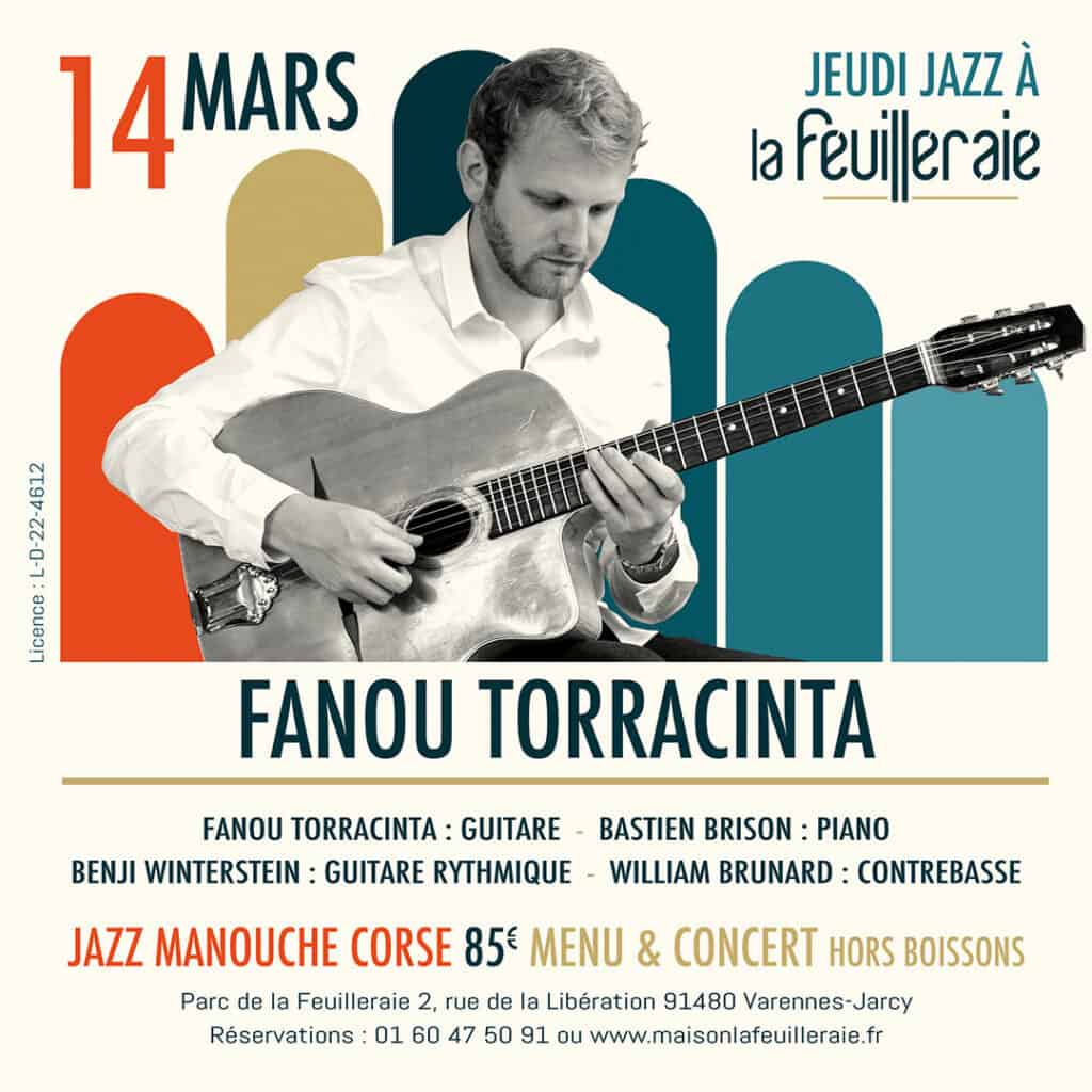 FANOU TORRACINTA « Gipsy guitar from Corsica » (Jazz manouche corse)