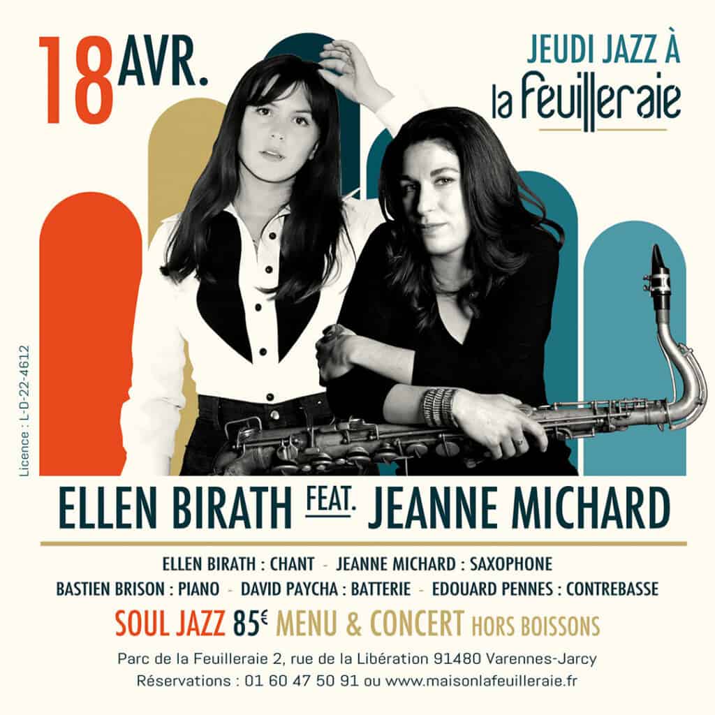 ELLEN BIRATH INVITE JEANNE MICHARD (Soul Jazz)