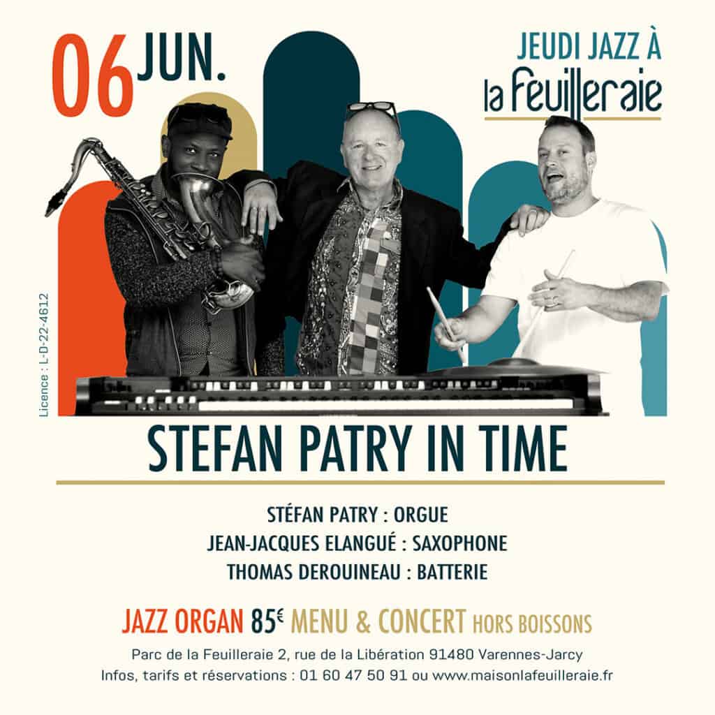 STEFAN PATRY – IN TIME (Jazz organ)