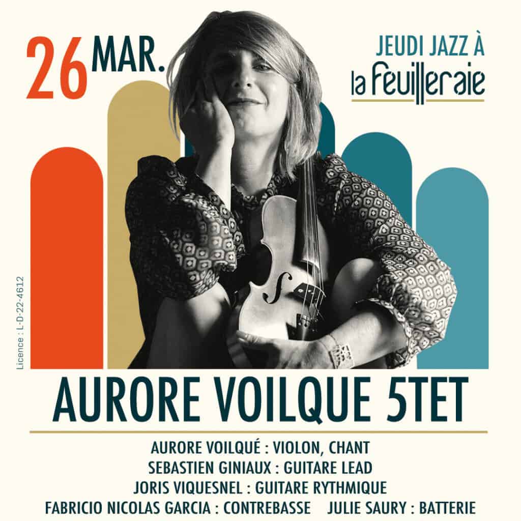 AURORE VOILQUÉ 5TET (Chansons narratives)