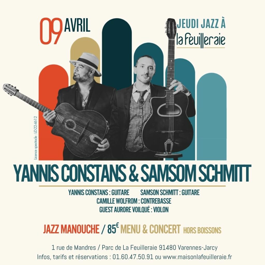 YANNIS CONSTANS & SAMSON SCHMITT : « ESPERANZA » (Jazz manouche)