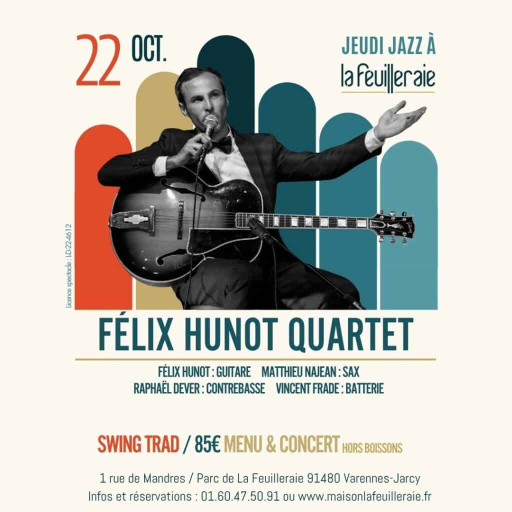 FÉLIX HUNOT QUARTET(Swing trad)