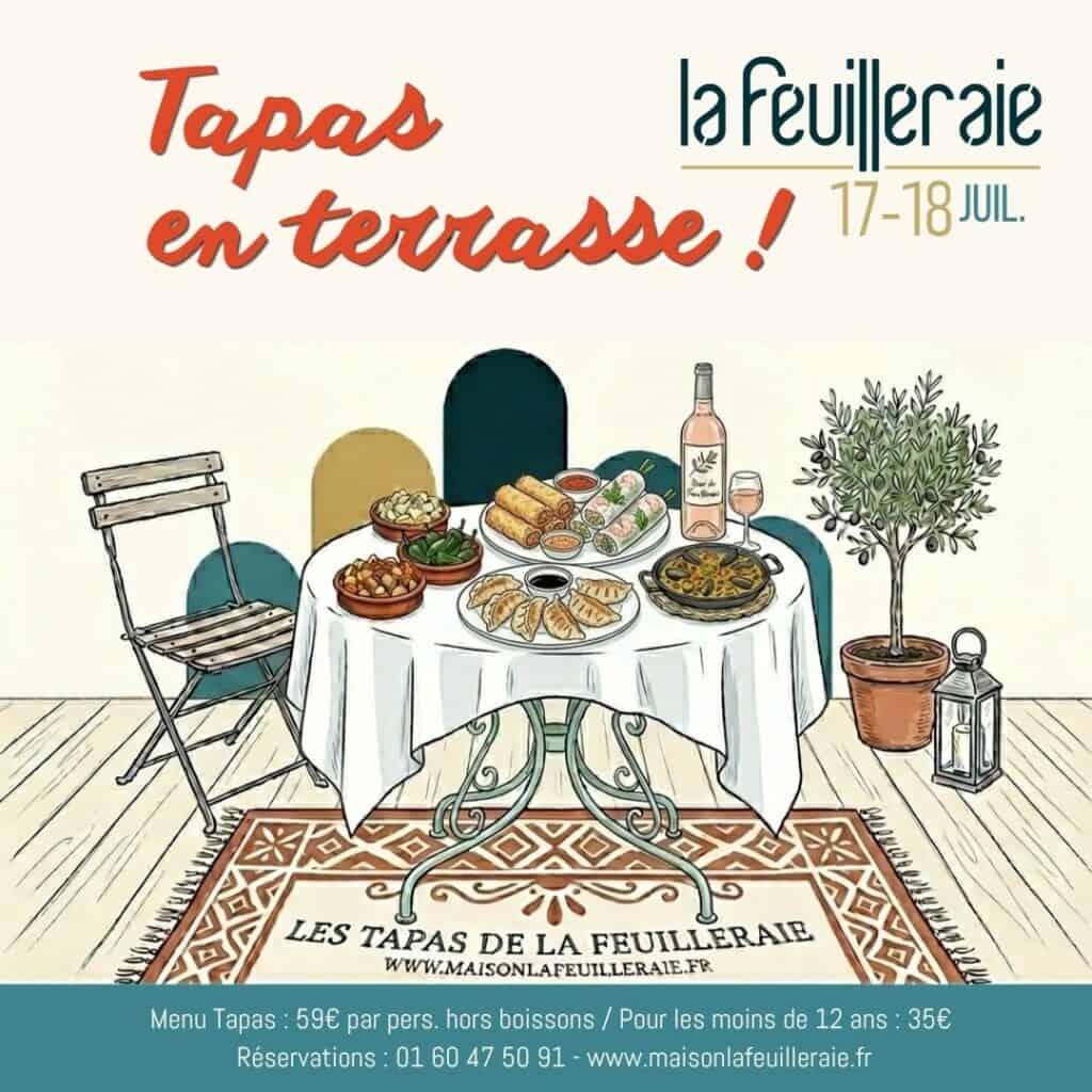 Soirée Tapas du vendredi 17 juillet
