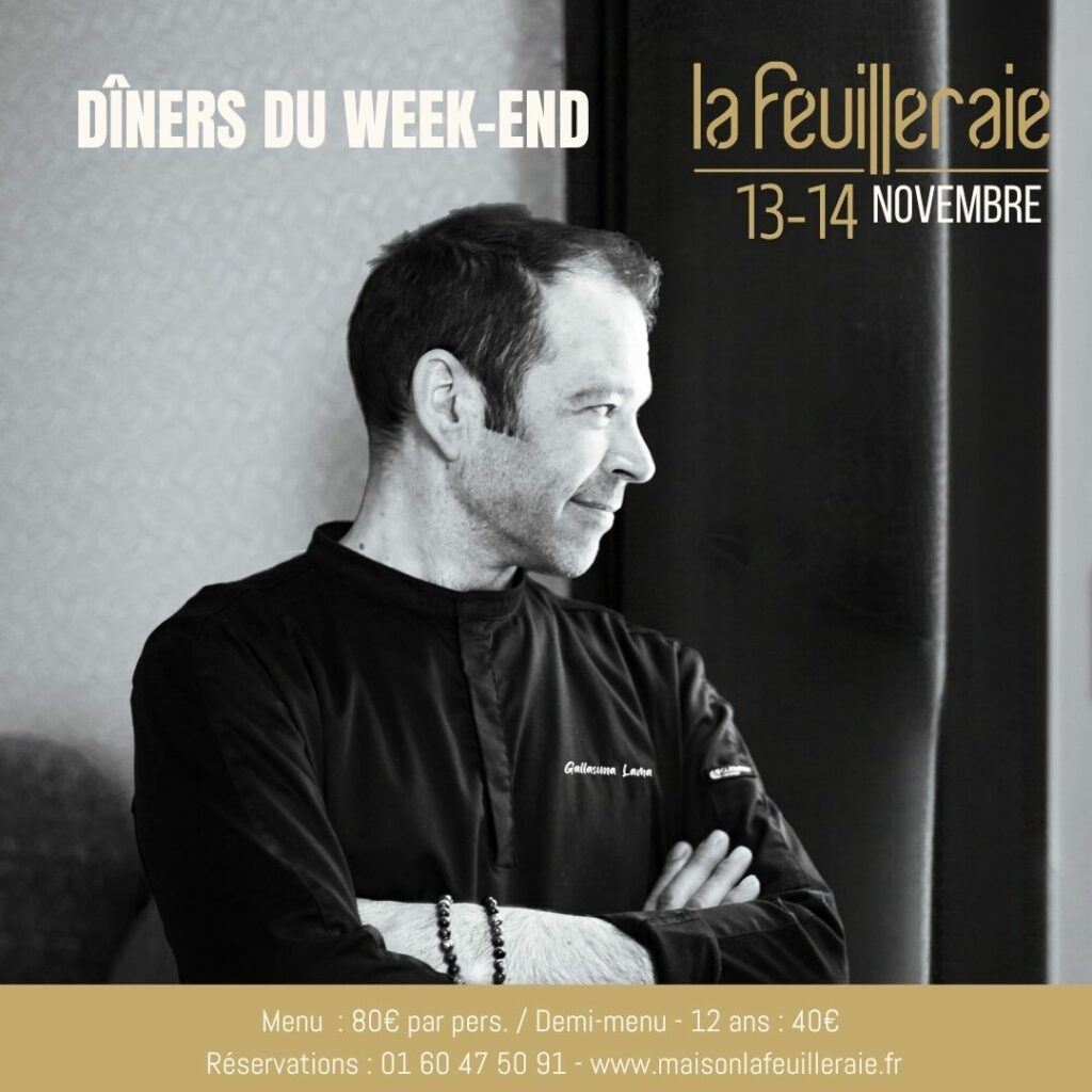 Dîner du WE le vendredi 13 novembre